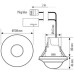 UP-Präsenzmelder ESYLUX PD-C 360bt/24 APC10 PS plus DALI-2 mit WINSTA CodeI