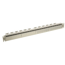 Verteilerplatte LAN 1HE für 24RJ45 leer