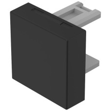 Druckhaube EAO31 15x15mm opak schwarz