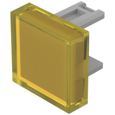 Druckhaube EAO31 15x15mm tansluzent gelb