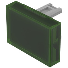 Druckhaube EAO31 15x21mm transparent grün