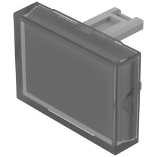 Druckhaube EAO31 15x21mm transparent transparent