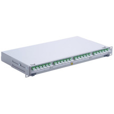 Rangierfeld LWL 19" FiberRack2 1HE 24xLC-Duplex Singlemode Rangierfeld LWL 19" FiberRack2 1HE 24xLC-Duplex Singlemode