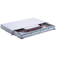Rangierfeld LWL 19" UniRack2 1HE 12xLC-Duplex OM3 Rangierfeld LWL 19" UniRack2 1HE 12xLC-Duplex OM3