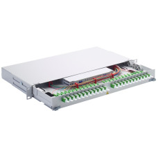 Rangierfeld LWL 19" UniRack2 1HE 24xE-2000 G.652.D Rangierfeld LWL 19" UniRack2 1HE 24xE-2000 G.652.D