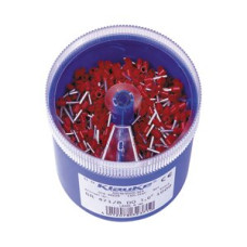 Aderendhülse Ferratec Cu isoliert 1mm²/8mm rot