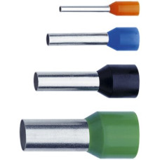 Aderendhülse Typ A isoliert 1mm²/12mm gelb - 100 Stück