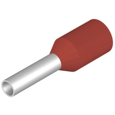 Aderendhülse Weidmüller H isoliert 1mm² 6mm rot DIN lose - 500 Stück