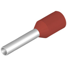 Aderendhülse Weidmüller H isoliert 1mm² 8mm rot DIN Bandware - 500 Stück