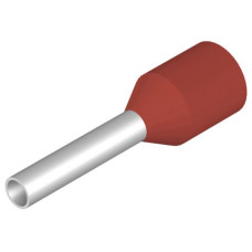 Aderendhülse Weidmüller H isoliert 1mm² 8mm rot lose - 500 Stück