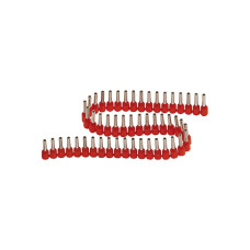Aderendhülse isoliert 1mm² rot - 800 Stück
