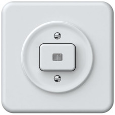 UP-Leuchtdruckschalter origin Sch 6 LED 92x92mm weiss