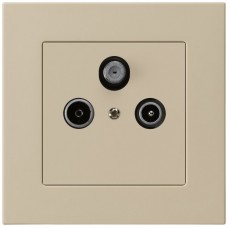 UP-Antennendose kallysto.pro R/TV/SAT beige KMP SAT