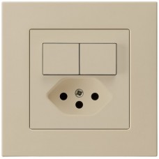 UP-Kombination 3/1P+A-R+Typ 13 kallysto.pro beige mit Kinderschutz KMP K