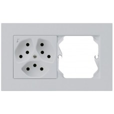 UP-Kombination kallysto.pro Gr.I-I horizontal 3xTyp 13S+leer lichtgrau KMP