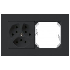 UP-Kombination kallysto.pro Gr.I-I horizontal 3xTyp 13+leer schwarz KMP