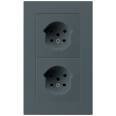 UP-Kombination kallysto.pro Gr.I-I vertikal 2xTyp 15 anthrazit KMP