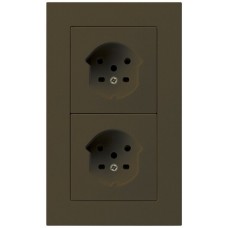 UP-Kombination kallysto.pro Gr.I-I vertikal 2xTyp 15 braun KMP