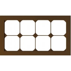 UP-Kopfzeile kallysto.pro 2x4 braun horizontal