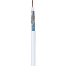 Koaxialkabel WISI 75Ohm MK96A 6.8mm 1GHz/19.4dB Bli=100m weiss Dca s3 d2 a3 - Länge 100m