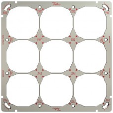 Befestigungsplatte SNAPFIX BefestigungssystemQuadratisch 3 x 3 197 x 197 mm