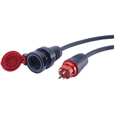 Verlängerung ELBRO T25/T25 H07RN-F5G2.5mm² GDV 10m IP55 schwarz