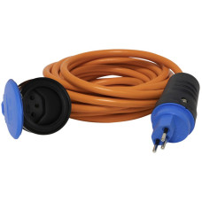 Verlängerungskabel Brennenstuhl T12/13 N07V3V3-F 3x1.5mm² 10A 25m IP55 orange