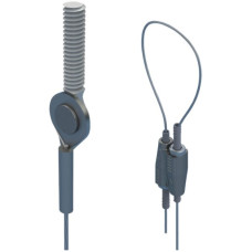 Aufhängung CADDY SPEED LINK SLK Gewindeanschluss 2mm L=5m Stahl M6 - 1 Stück
