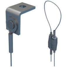 Aufhängung CADDY SPEED LINK SLK, Winkelanschluss, 1.5mm, L=3m, Stahl
