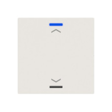 EB-Taster KNX RGBW MDT BE-TAL60T111.A1 1T/2B Temp.weiss matt "Jalousie"