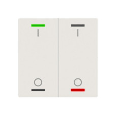 EB-Taster KNX RGBW MDT BE-TAL60T211.B1 2T/4B Temp.weiss matt "I/O"