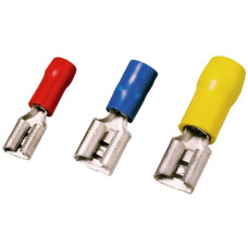 Flachsteckhülse Weidmüller VFSKHI/0.5-1.0/638 isoliert 0.5-1mm² rot - 100 Stück
