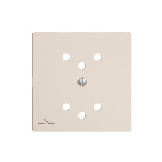 Frontplatte EDIZIOdue 2xT12 1xS crema