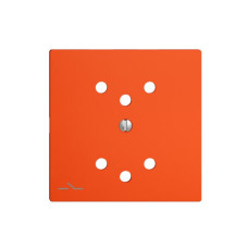 Frontplatte EDIZIOdue 2xT12 1xS orange