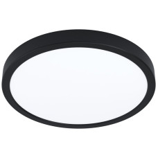 LED-Decken-/Wandleuchte Eglo FUEVA-Z 19.5W 2500lm 2700-6500K IP44 DIM Ø285mm schwarz