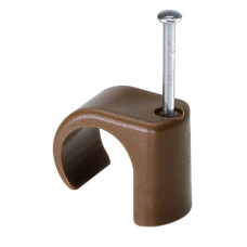 Nagelbride 1-lappig M16 braun - 100 Stück