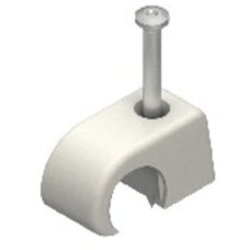 Nagelbride 4.5-7mm 20mm grau - 100 Stück