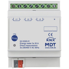 REG-Energiezähler KNX MDT EZ-0320.01 1L/3L 20A Direkt 4UM