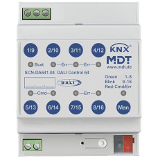 REG-Gateway KNX/DALI MDT SCN-DA641.04 1-Kanal 64TE/Kanal 110-240VUC 4TE