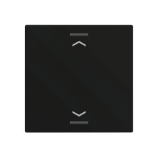 Wippe MDT BE-TAL60W116.A1 1T/2B f.Sensortasten schwarz matt "Jalousie"