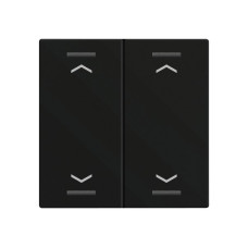 Wippe MDT BE-TAL60W216.A1 1T/4B f.Sensortasten schwarz matt "Jalousie"