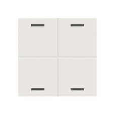 Wippe MDT BE-TAL60W411.01 1T/4B f.Sensortasten weiss matt "neutral"