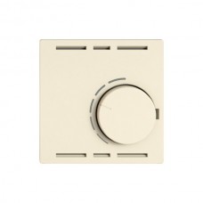 Montageset EDIZIO.liv SNAPFIX f.Thermostat ohne Schalter crema