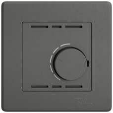 UP-Montageset EDIZIO.liv SNAPFIX f.Thermostat ohne Schalter dunkelgrau