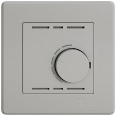UP-Montageset EDIZIO.liv SNAPFIX f.Thermostat ohne Schalter hellgrau