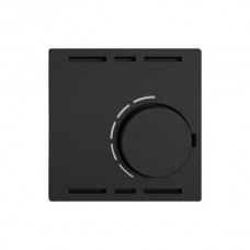 Montageset EDIZIO.liv SNAPFIX f.Thermostat ohne Schalter schwarz