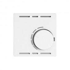 Montageset EDIZIO.liv SNAPFIX f.Thermostat ohne Schalter weiss