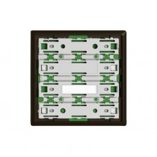Frontplatte EDIZIO.liv SNAPFIX für UNI-Taster 3902-1 ohne LED braun GMI A
