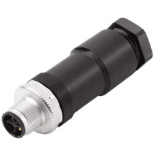 Stecker Weidmüller SAIP Stift gerade Schraub M12 0.5-1.5mm² 8-10mm 4L