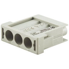 Stifteinsatz Weidmüller HDC CM 690V 40A 3L Crimpanschluss